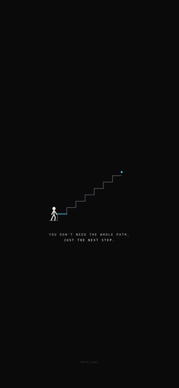 Just the next step phone wallpaper